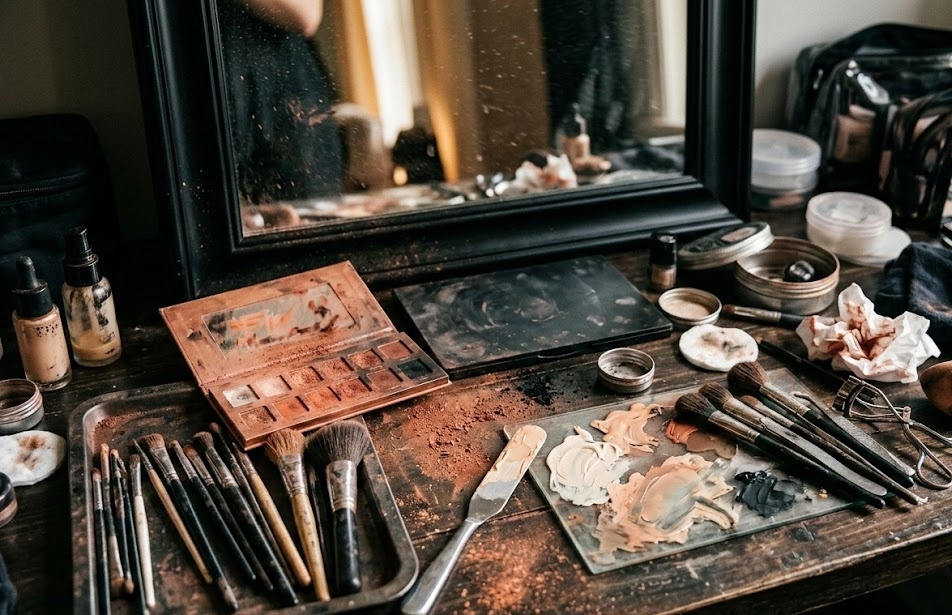 Kit e strumenti makeup editoriale